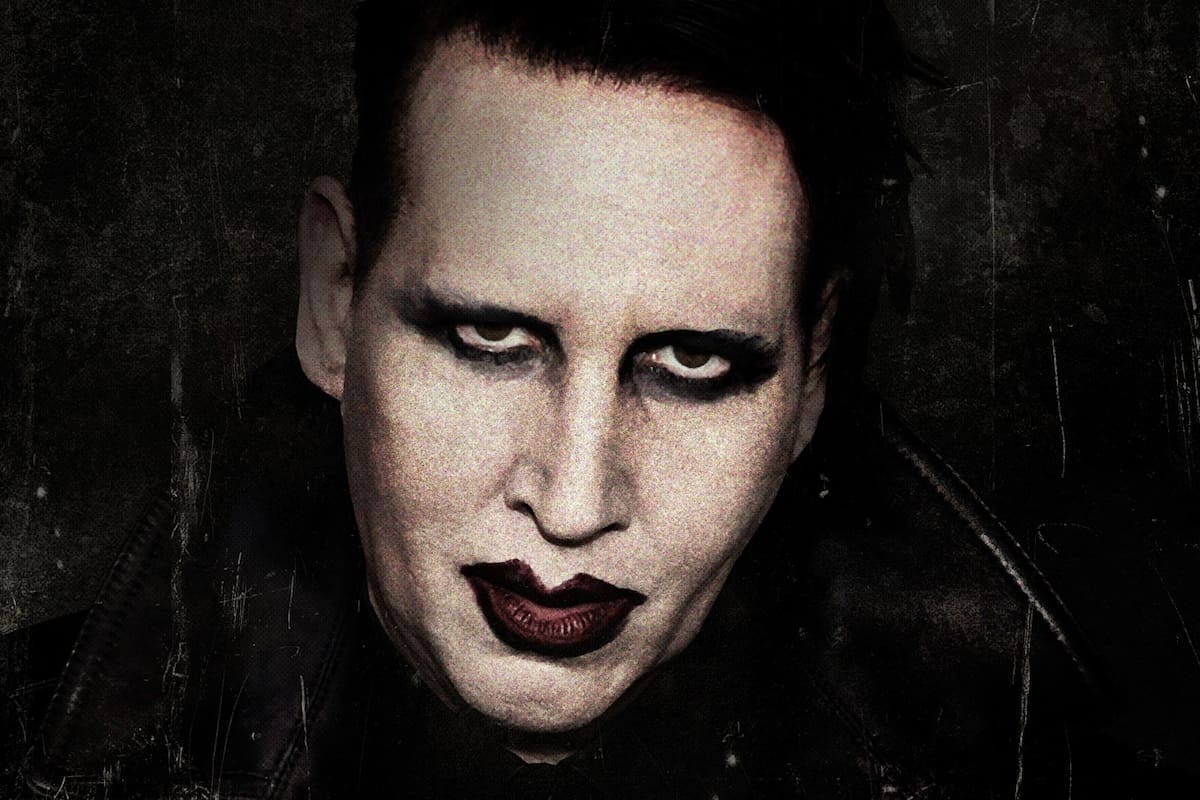 Marilyn Manson. Ilustración de Sean McCabe