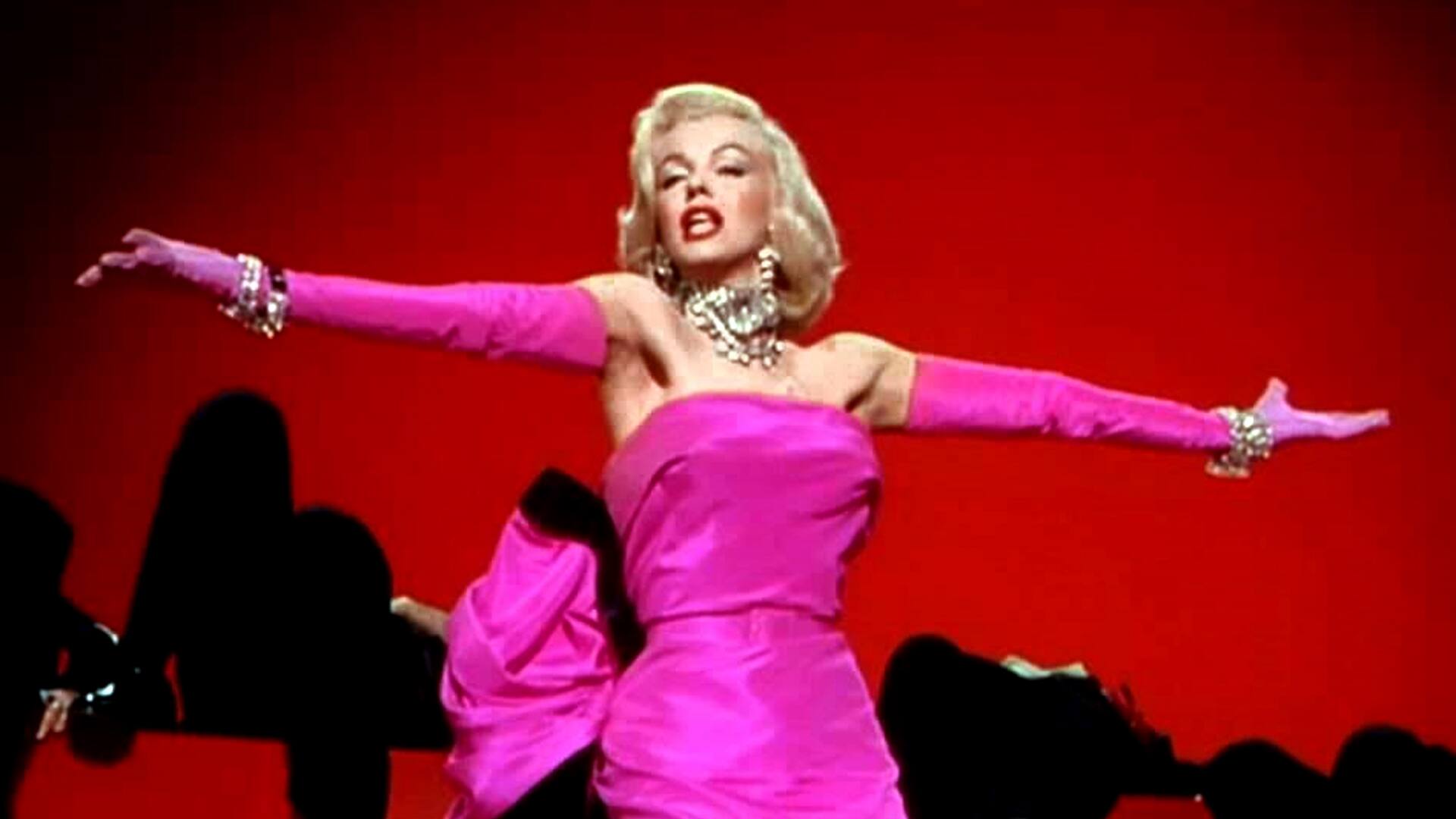 Marilyn Monroe en una de sus películas más emblemáticas, Los caballeros las prefieren rubias