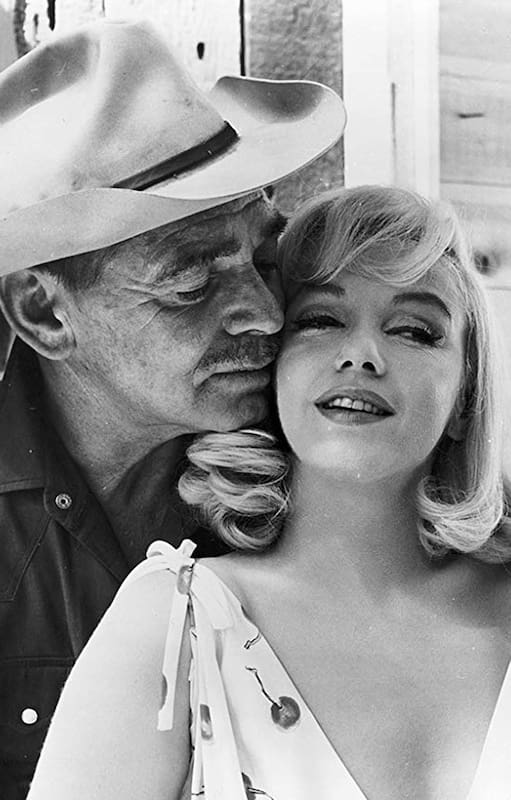 Marilyn Monroe y Clark Gable