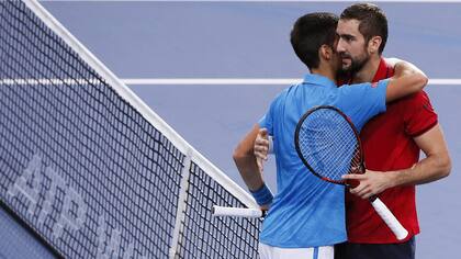 Marin Cilic le ganó por primera vez a Nole en quince enfrentamientos