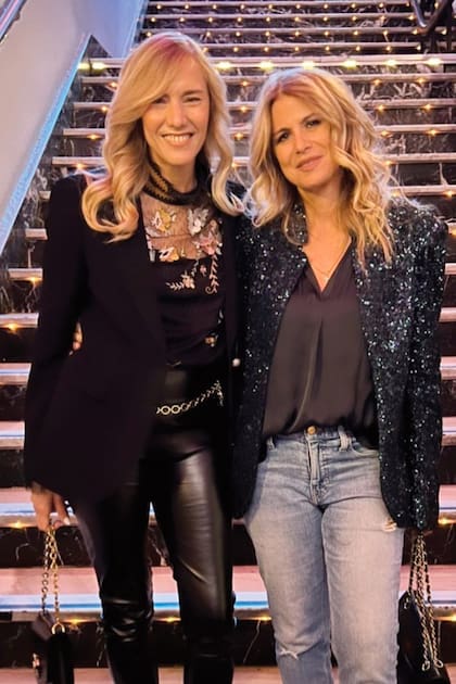 Marina Borensztein -que vive en Madrid junto a Oscar Martínez- y Flavia Palmiero también dijeron presente.