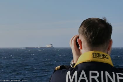 Marina francesa intercepta en el Mediterráneo un buque petrolero procedente de Rusia