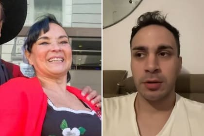 Marina Jiménez y su nieto, Emanuel