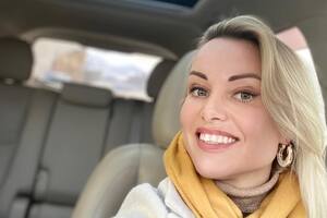 Marina Ovsyannikova trabaja como presentadora de noticias en Rusia