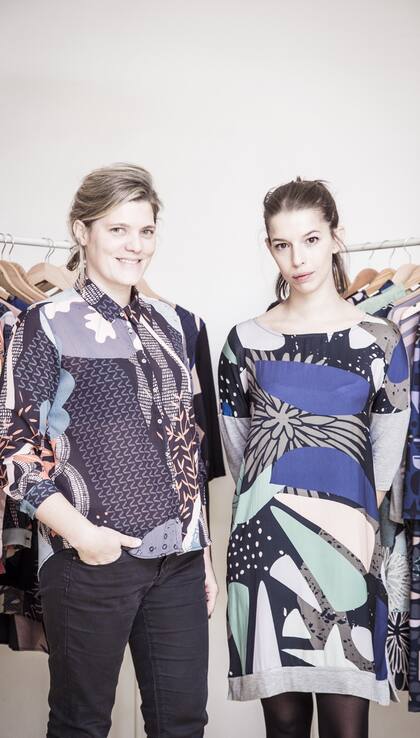 Marina Schedlbauer y Roberta Pallitto