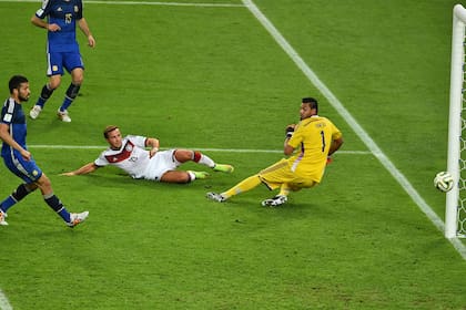 El tanto de Mario Götze que le dio al título a Alemania en Brasil 2014