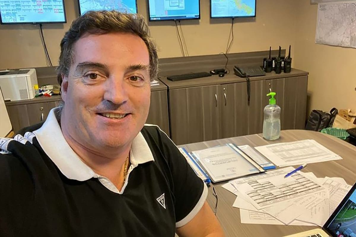 Mario Baudry, abogado. Pareja de Verónica Ojeda