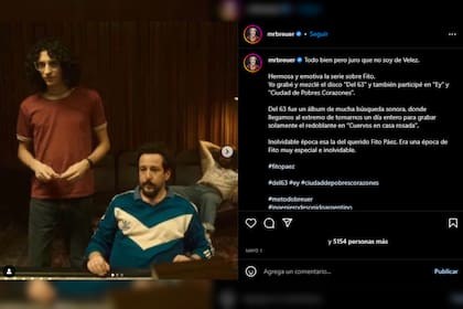Mario Breuer habló sobre El amor después del amor (Foto Instagram @mrbreuer)