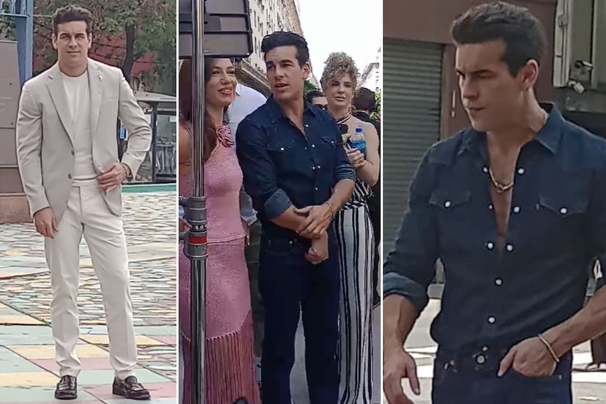 Mario Casas, por las calles de Buenos Aires