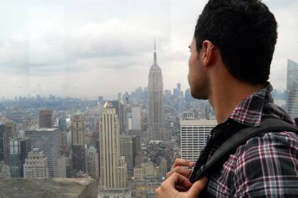 Mario en Nueva York, una ciudad de dicotomías extremas.