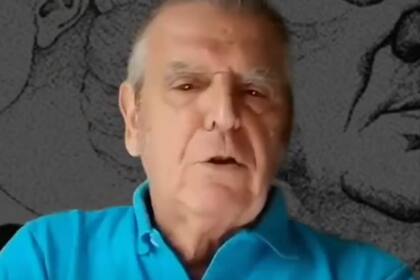 Mario Firmenich, en el video que difundió por redes sociales