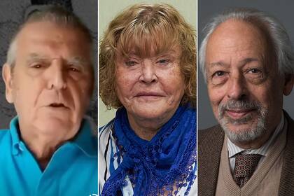 Mario Firmenich, María Romilda Servini de Cubría y Horacio Verbitsky