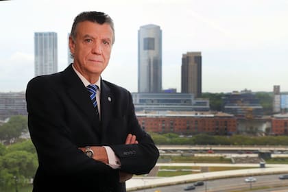 Mario Grinman,  presidente de la Cámara Argentina de Comercio y Servicios