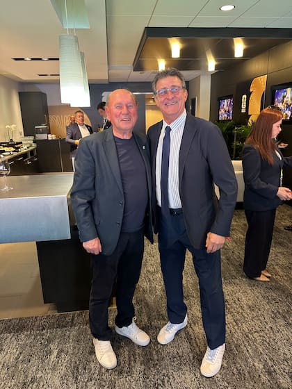 Mario Kempes estuvo presente en el debut de la selección argentina en el Mundial 2026