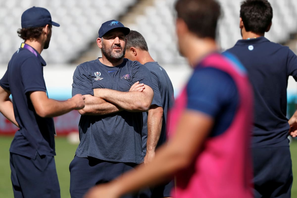 Mario Ledesma, entrenador de Los Pumas