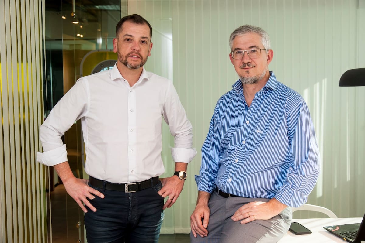 Mario Marengo y Fabio Bini, directivos de BLD