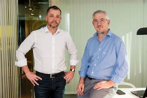 Mario Marengo y Fabio Bini, directivos de BLD