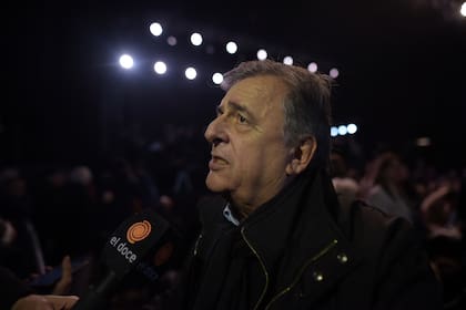 Mario Negri, en el cierre de campaña de Luis Juez