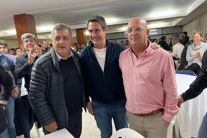Mario Negri, Guillermo Cavigliasso y Marcos Carasso celebraron en General Cabrera