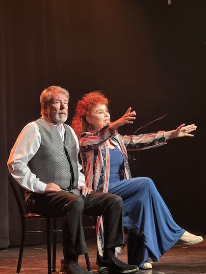 Mario Pasik y Patricia Palmer