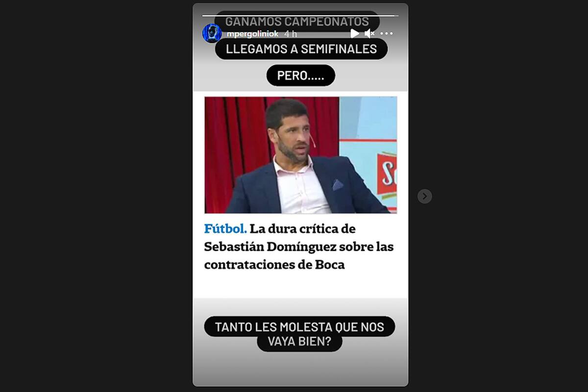 Mario Pergolini salió al cruce por las críticas de Sebastián Domínguez