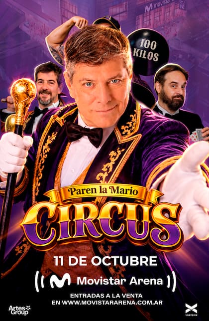Mario Pergolini será parte de Paren la mano CIRCUS (Foto: Prensa Paren la mano)