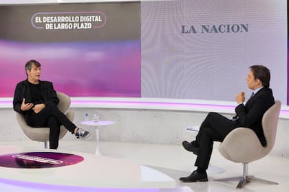 Mario Pergolini (Vorterix Media), en diálogo con José Del Rio (LA NACION)