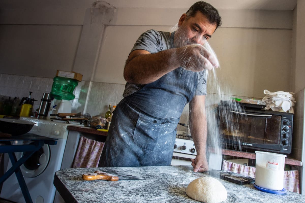 Mario Pignon, de fotógrafo a Panadero