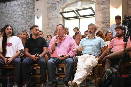 Mario Raiteri, secretario de Coninagro, fue quien presentó los temas de la agenda de la institución