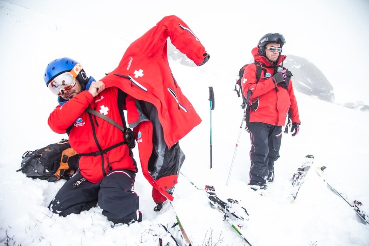 Mario Ruiz (derecha), junto a Samuel Cárdenas