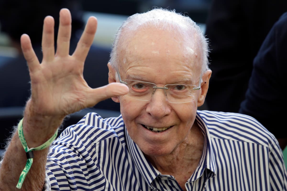 Mario Zagallo, durante el Mundial de 2014 que se jugó en Brasil