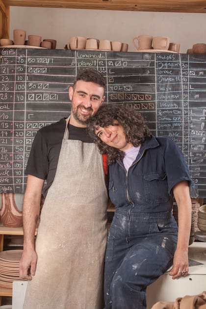 Marion y Kiki, los creadores de Muk Cerámica