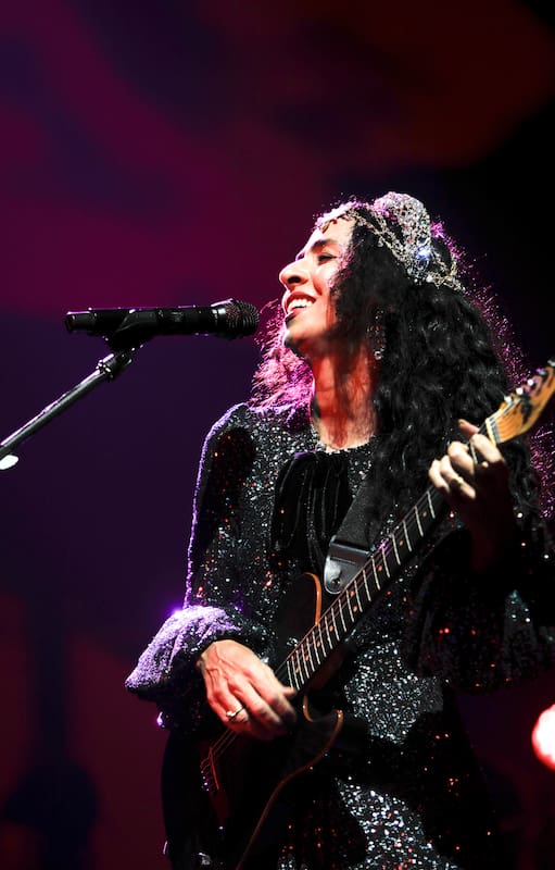 Marisa Monte, la gran voz de la canción brasileña recibió a LA NACIÓN antes de presentarse, en vivo, en Río de Janeiro