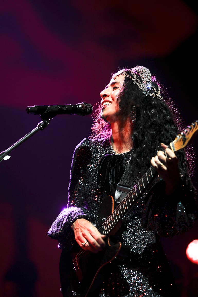 Marisa Monte, la gran voz de la canción brasileña recibió a LA NACIÓN antes de presentarse, en vivo, en Río de Janeiro