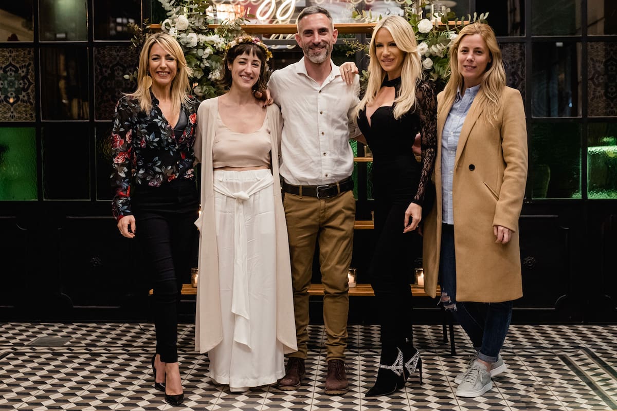 Marisol, Camila, Luciana y Maite Salazar, las hermanas unidas en el casamiento de la menor del clan