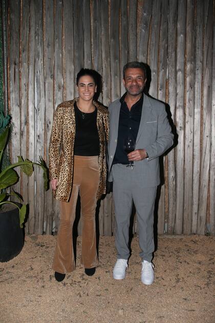 Marisol Grasso y el actor Marcelo De Bellis