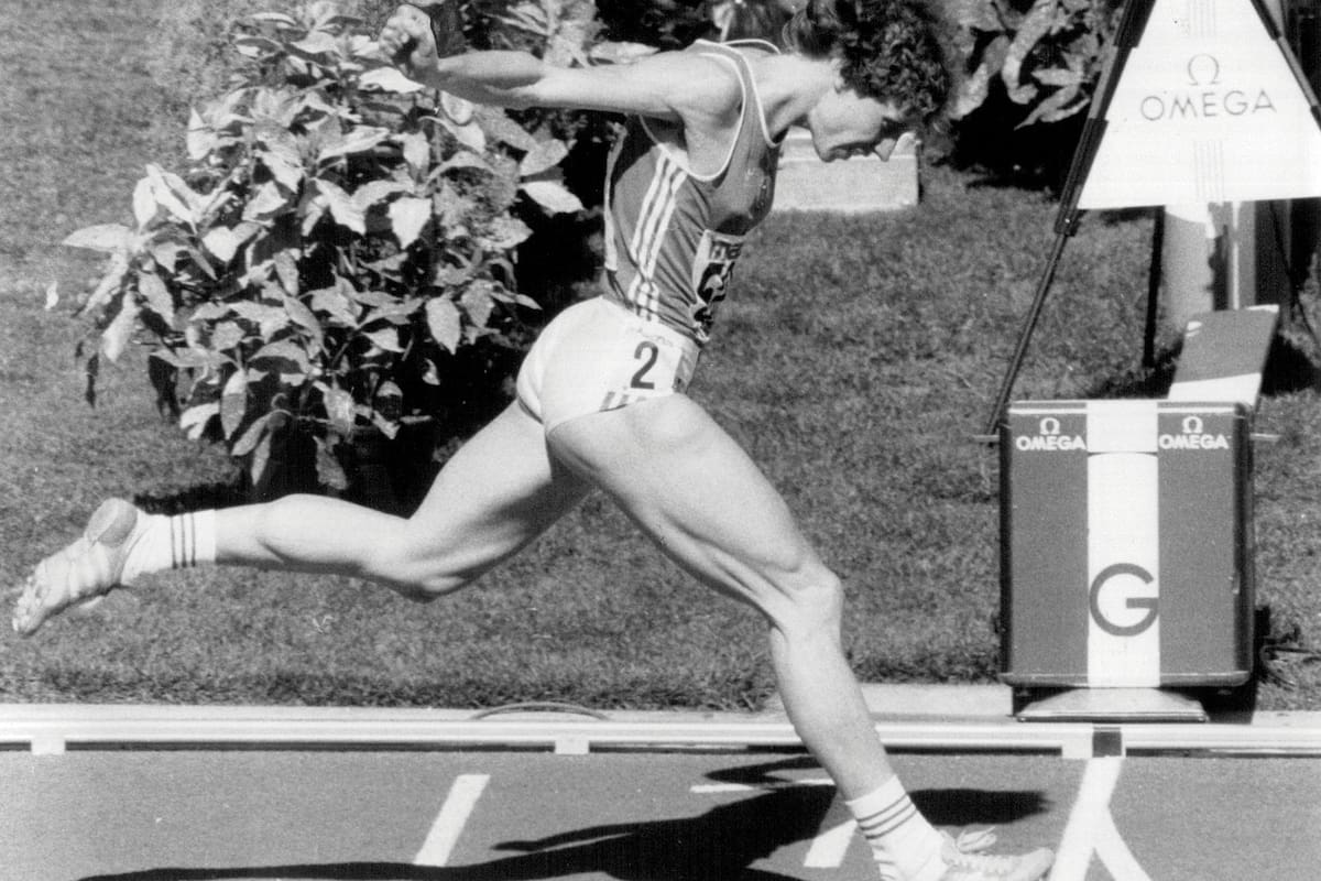 Marita Koch, campeona de los 400 metros.