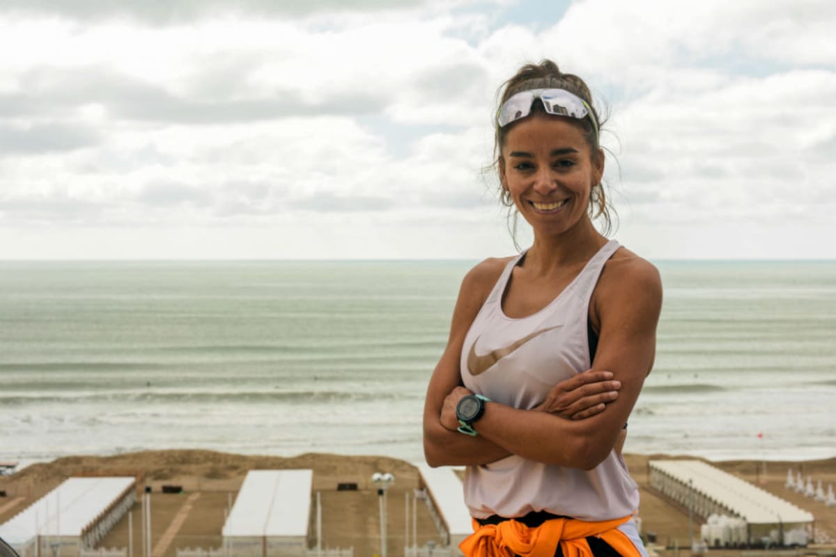 Marita Peralta y el mar