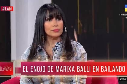 Marixa Balli apuntó contra Marcelo Tinelli tras la imitación que le hicieron: “Me sentí como un muñeco”
