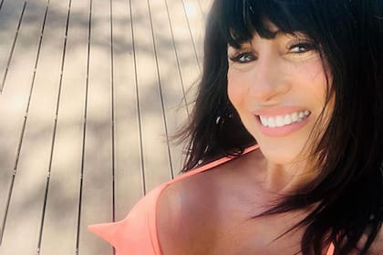 Marixa Balli luego de su accidente.