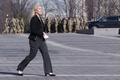 Marjorie Taylor Greene, congresista de 46 años por Georgia, es una defensora de las teoríras de fraude electoral contra Trump