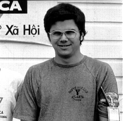 Mark Chapman en una imagen de 1975