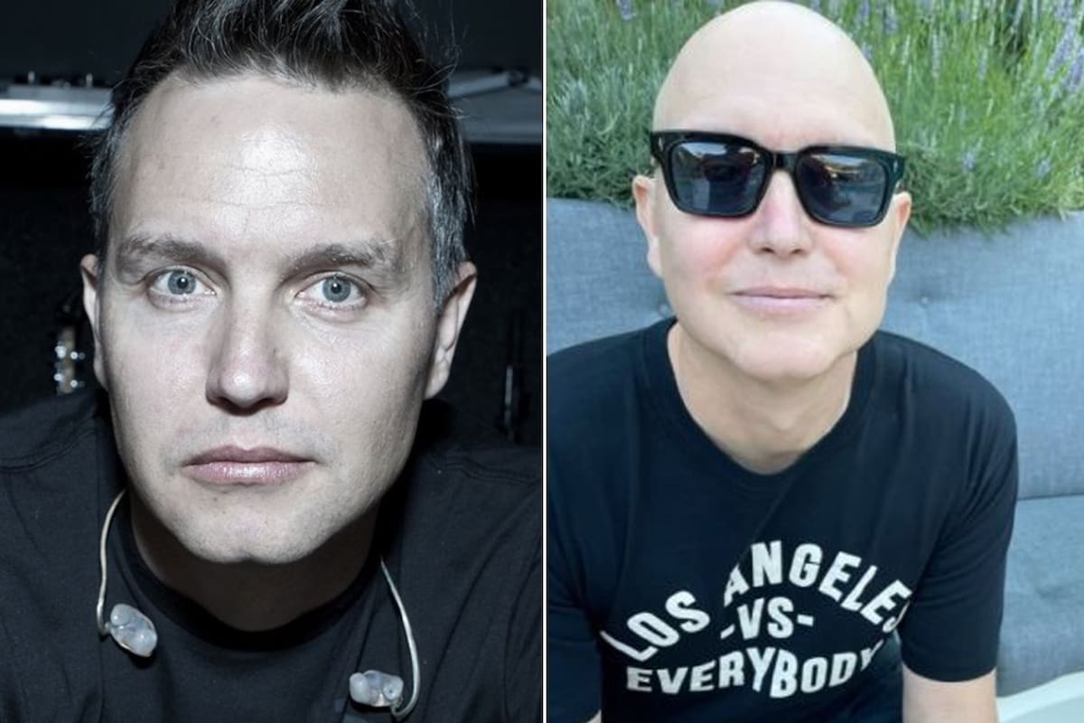 Mark Hoppus mostró el cambio físico que sufrió por la quimioterapia, y aseguró que tiene esperanzas de superar el cáncer