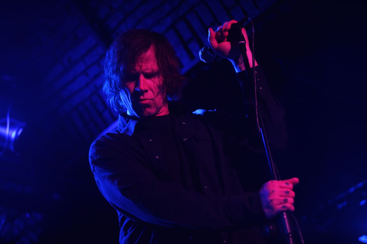 Mark Lanegan en una de las actuaciones que dio en Buenos Aires, en 2010