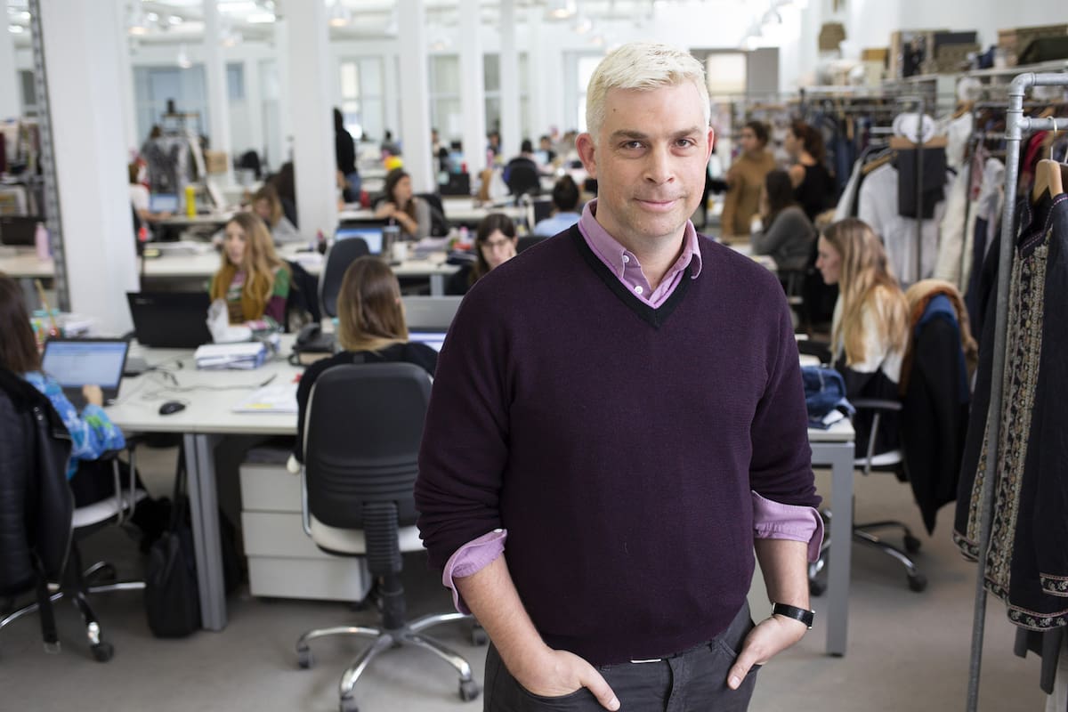 Mark Leffman trabajó para grandes tiendas y acaba de asumir como director creativo de Rapsodia. Su misión es darle proyección internacional a la marca.