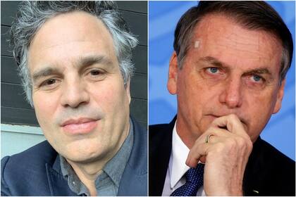Mark Ruffalo criticó a Bolsonaro en Twitter y el presidente no tardó en responderle (Foto: Instagram @markruffalo / archivo)