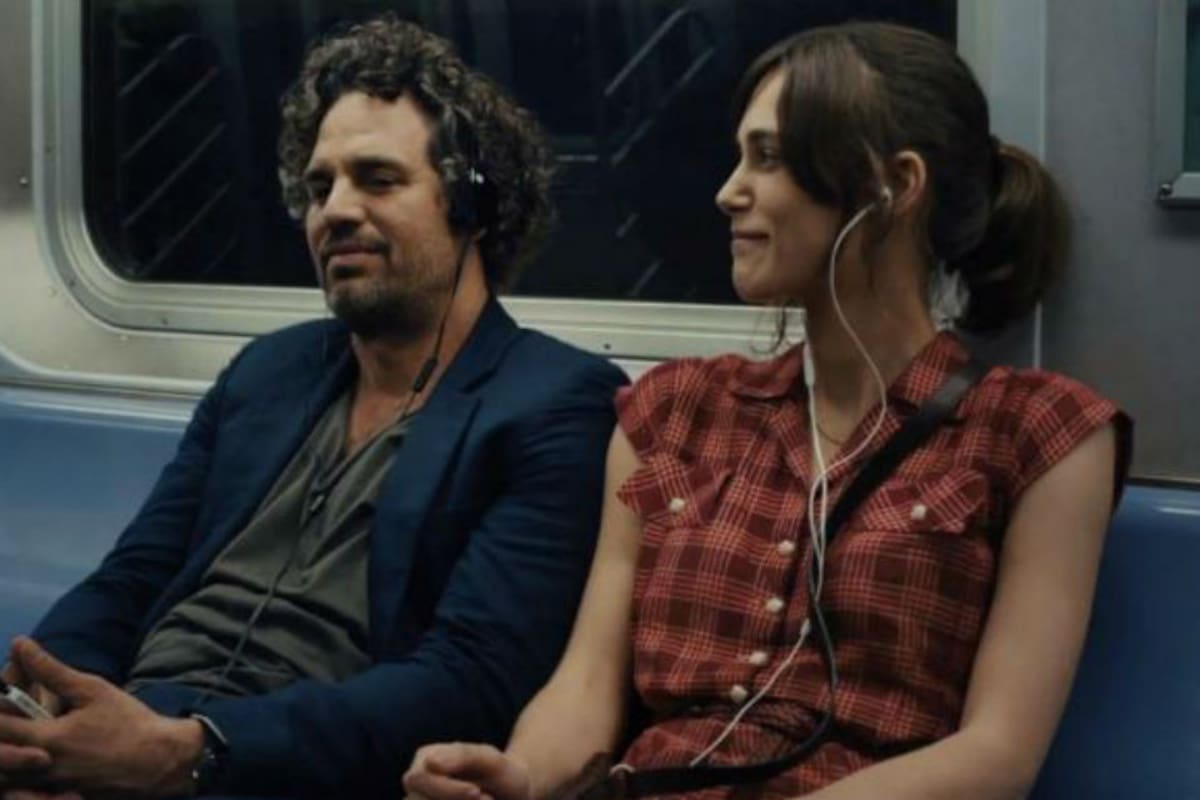 Mark Ruffalo y Keira Knightley en Begin Again