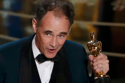Mark Rylance en 2016 obtuvo un Oscar a mejor actor de reparto por su interpretación en la nominada Puente de espías, de Steven Spielberg .