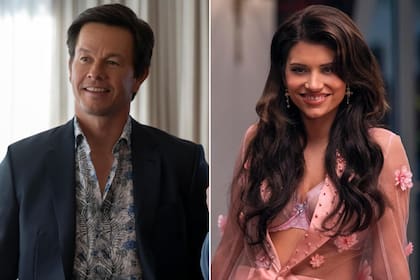 Mark Wahlberg y Eva de Dominicci en Bolas arriba