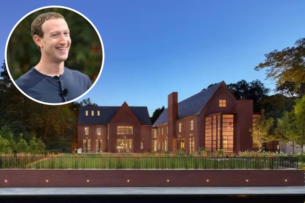 Mark Zuckerber fue comprando casas vecinas en un barrio en California y armó un complejo privado para su familia